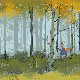 Нахзац для книги "Лиса и Кот"