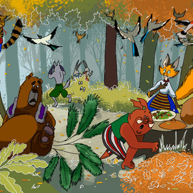 Фрагмент книги "Лиса и Кот"