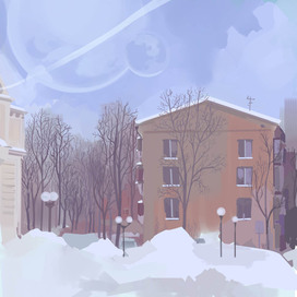 Зимний пейзаж