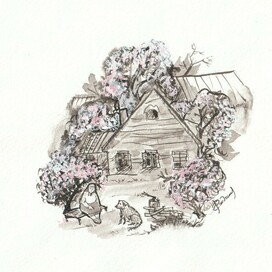 Деревенский домик