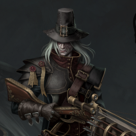 Концепт персонажа для настольной игры Blood Atonement