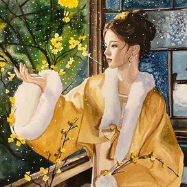 снег в апеле 