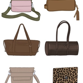 Эскизы для бренда Around the world