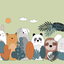 Животные вектор