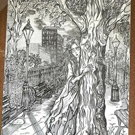 Сидхе в городском парке