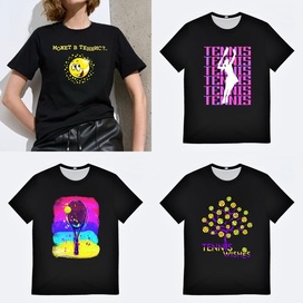 Иллюстрации для теннисного мерча