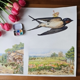 Обложка к сказкам Андерсена