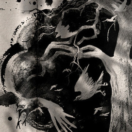 Из серии иллюстраций к лирике Б. Пастернака