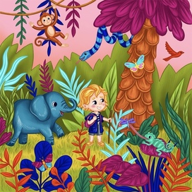 Пазл «Хранители джунглей»