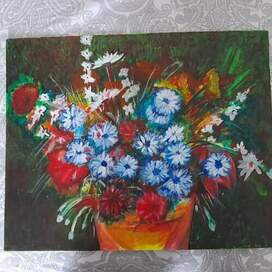 Корзина с цветами