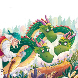 Как Баба Яга и Змей Горыныч сыщиками были 