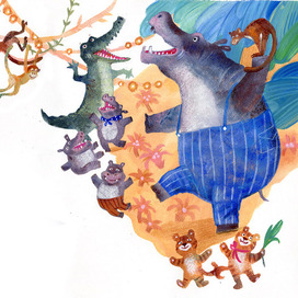  Вот и Гиппо, вот и Попо, Гиппо-попо, Гиппо-попо! Корней Чуковский