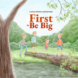 Обложка для книги "First to be big"