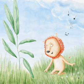 Иллюстрация для книги "Pick a boo with Krishna"