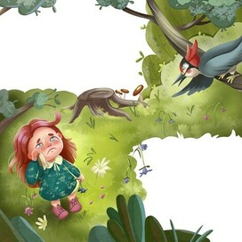 Иллюстрация к книге "Колокольчики"