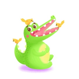 Крокодил - детский персонаж