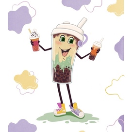 Персонаж для Bubble Tea