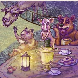 Разворот для детской книги