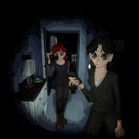 Арт по игре "Phasmophobia"