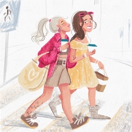 Кофейная прогулка с подругой 3