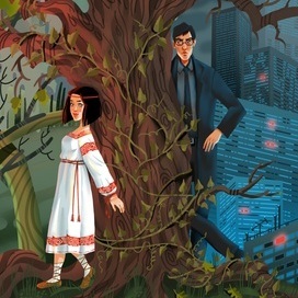 В чаще леса