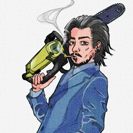 Фанарт на блогера