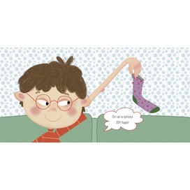 Дело о пропавшем носке l Книжная иллюстрация