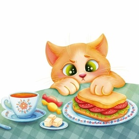 Рыжий котик Тимофей 