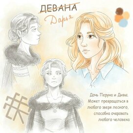 Концепт персонажа комикса