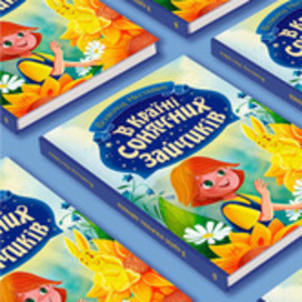 Обложка к детской книге В стране солнечных зайчиков