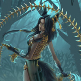 Concept Art Girl Fox