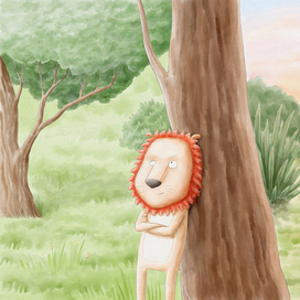 Иллюстрация для книги "Pick a boo with Krishna"