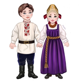 Русский народный костюм 