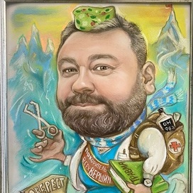 ШАРЖ "ВРАЧ_ПОКОРИТЕЛЬ ВСЕХ ВЕРШИН"