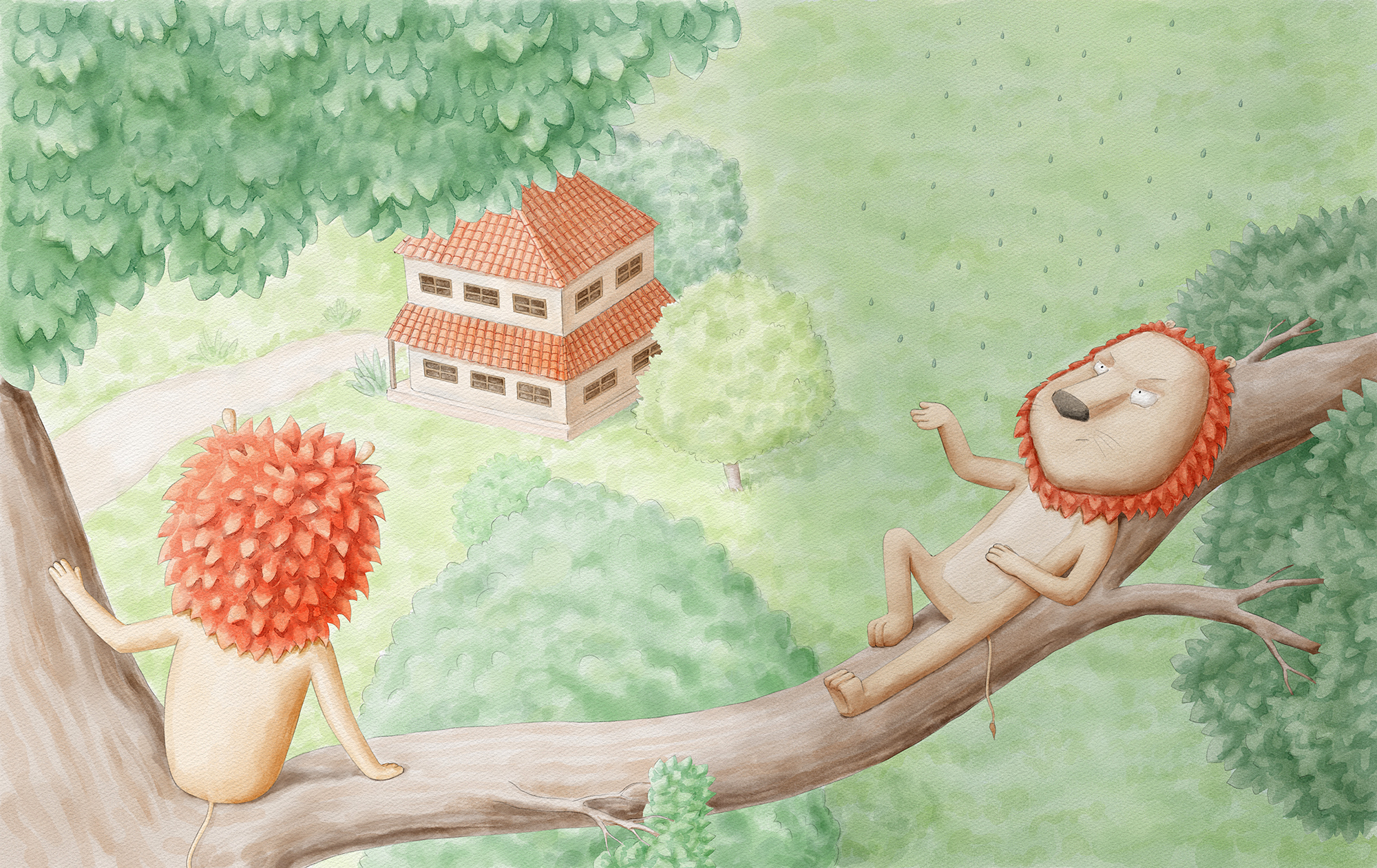 Иллюстрация для книги "Pick a boo with Krishna"