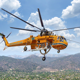 S-64 E (Skycrane) 