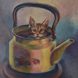 Котенок маслом