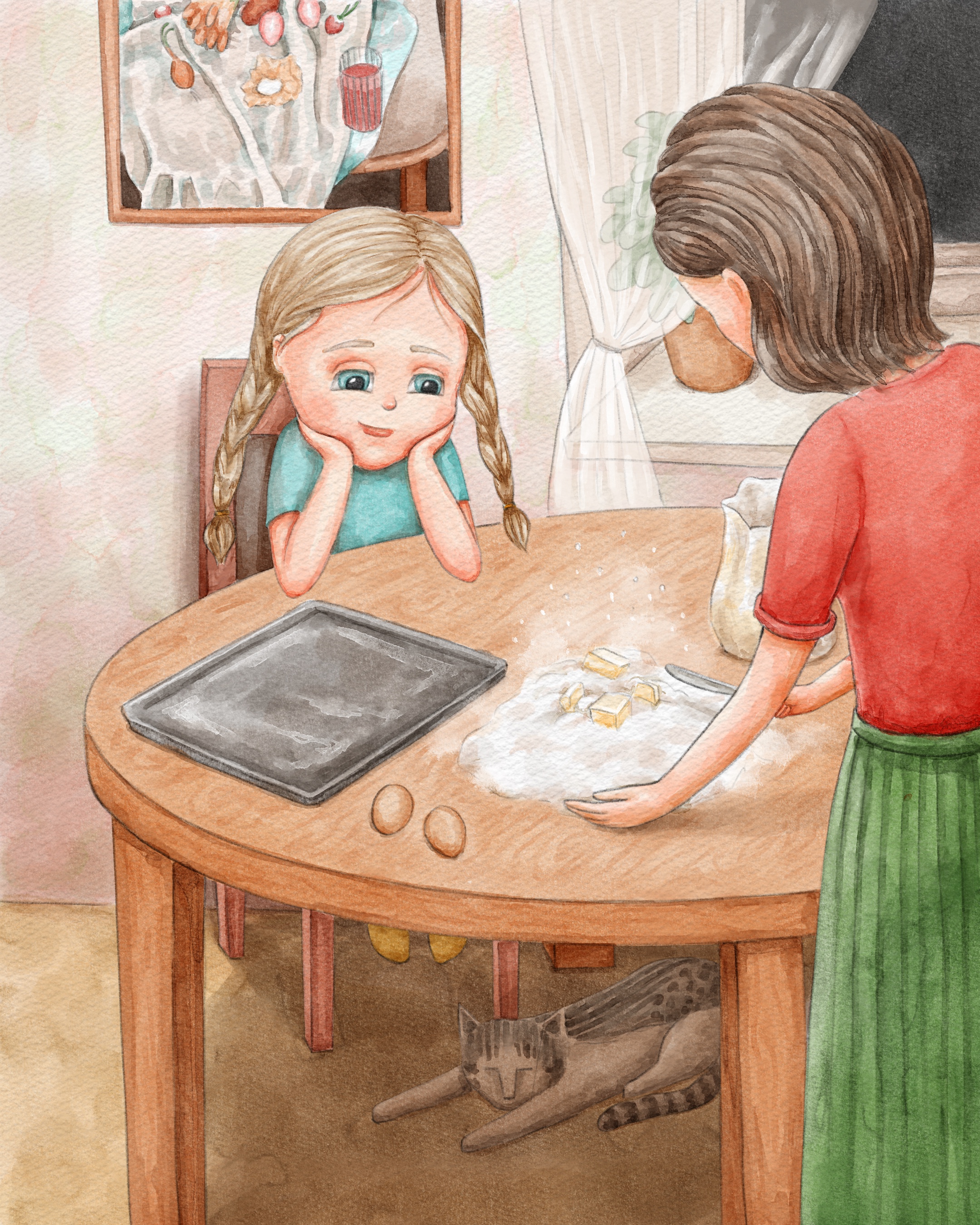 Иллюстрация для #KidLitArtPostacard