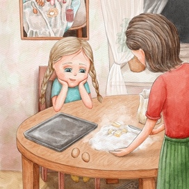 Иллюстрация для #KidLitArtPostacard