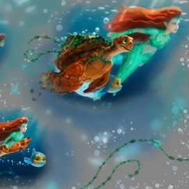 3 character | Ariel the mermaid