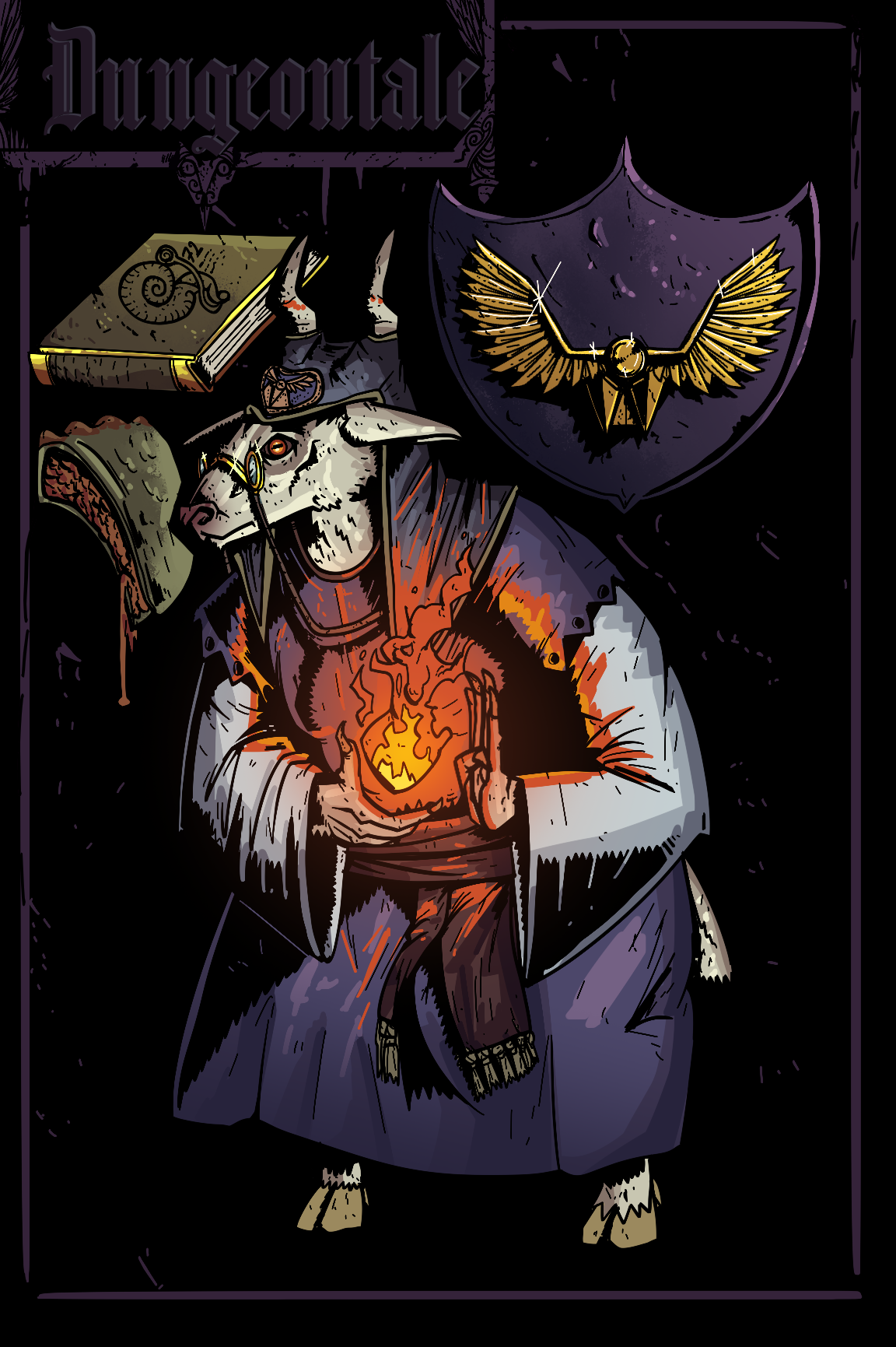 Undertale, но это Dark Fantasy