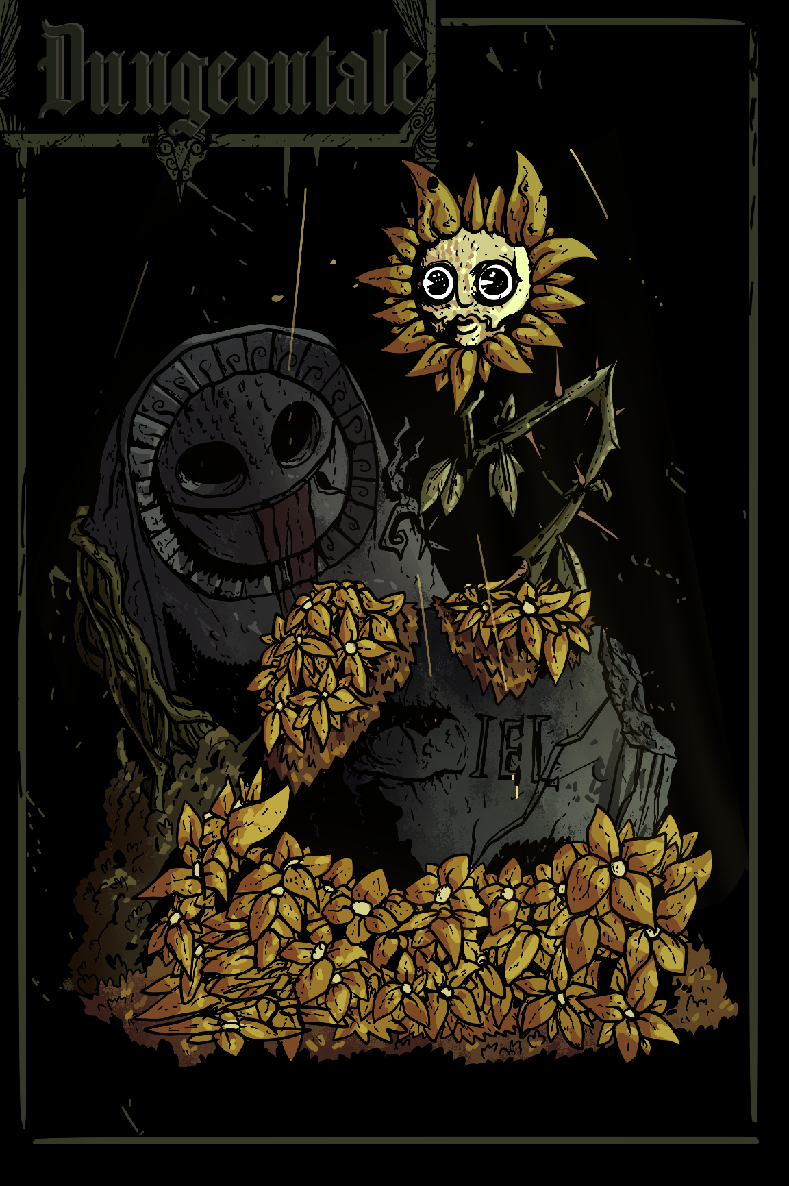 Undertale, но это Dark Fantasy