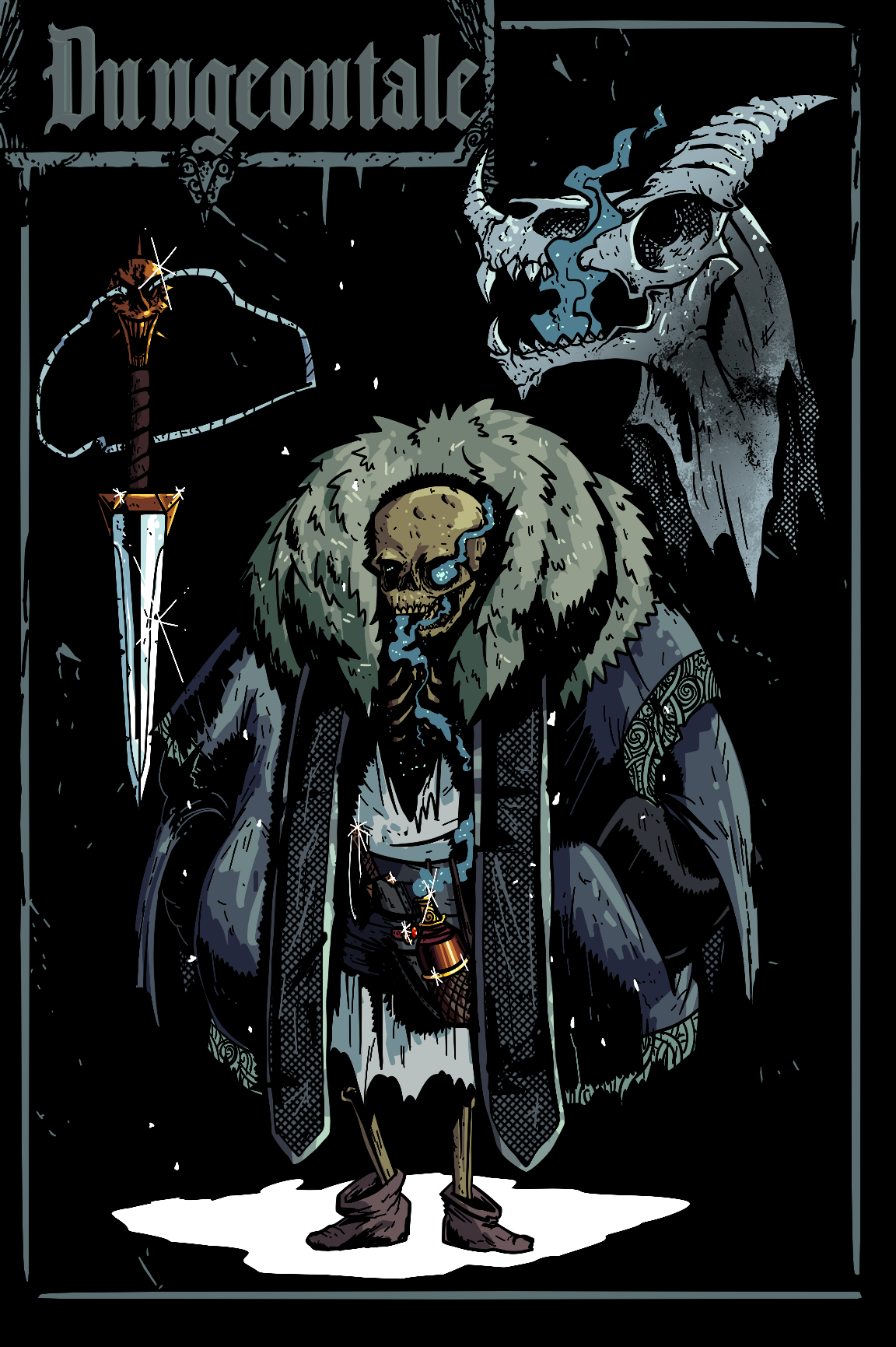 Undertale, но это Dark Fantasy