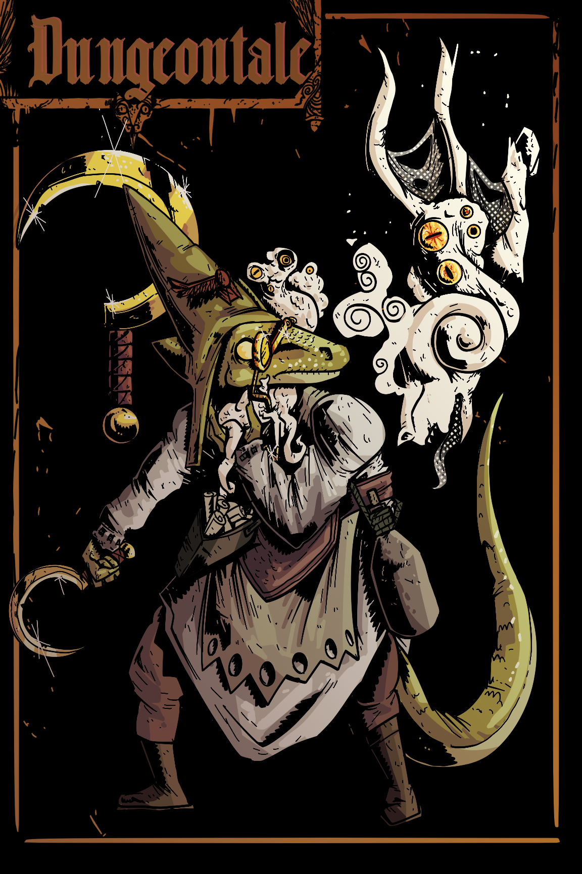 Udertale, но это Dark Fantasy