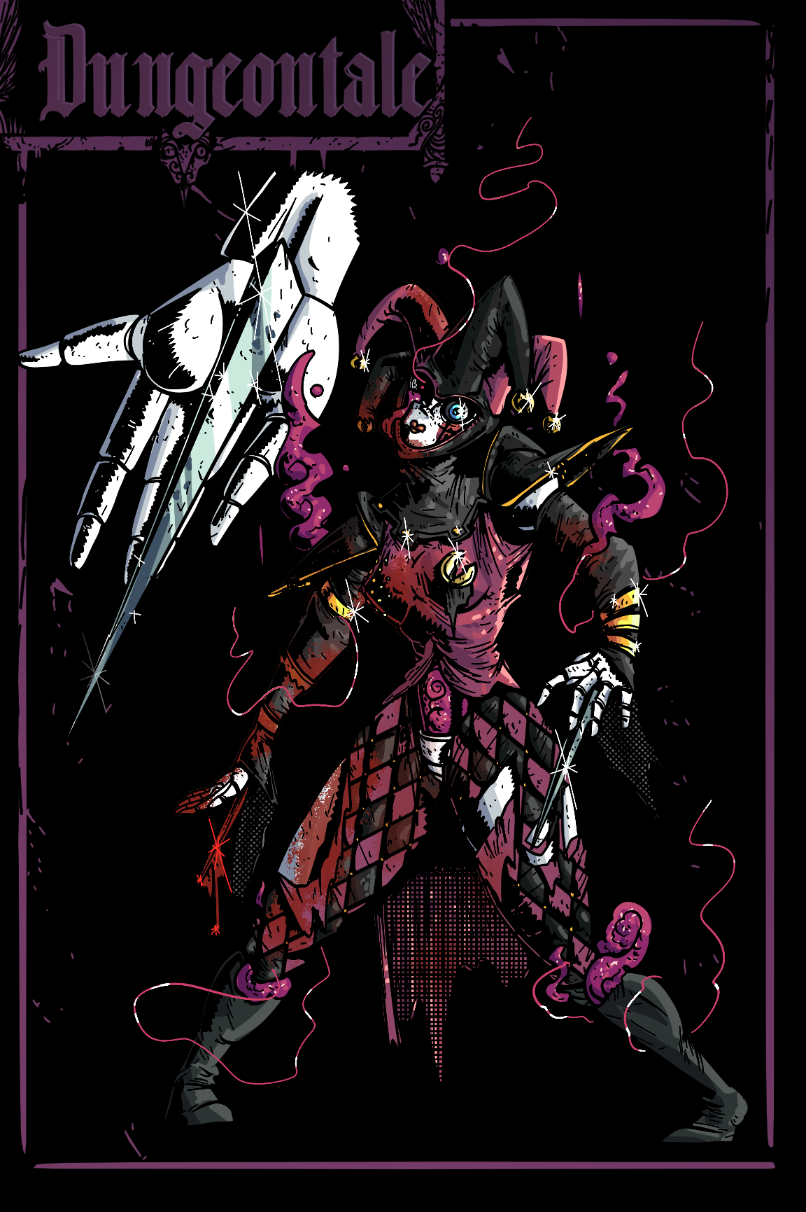 Undertale, но это Dark Fantasy