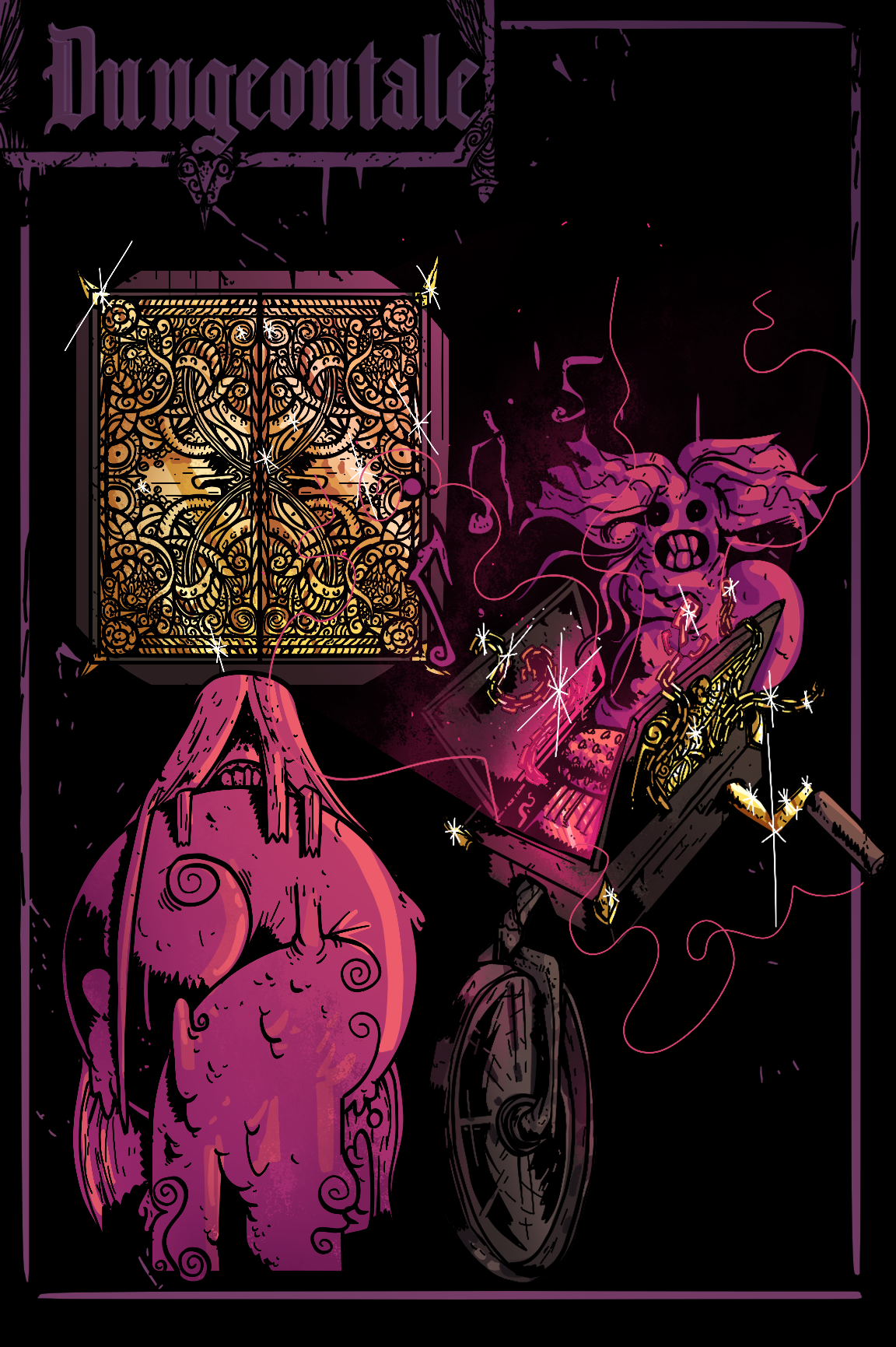 Undertale, но это Dark Fantasy