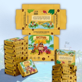 Упаковка для детской настольной игры