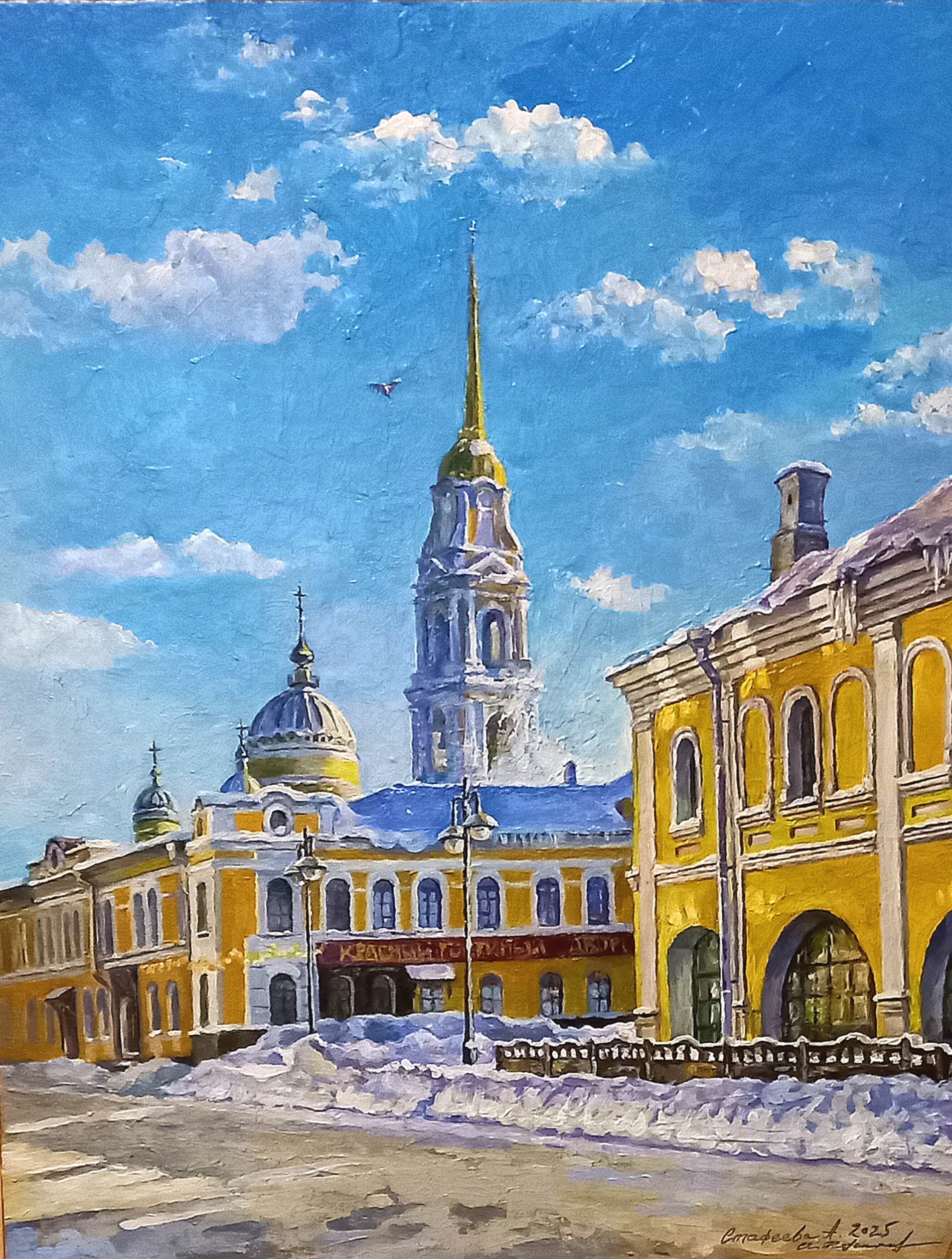 Зимний Рыбинск