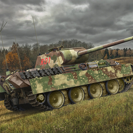 Panther Ausf G ( commission artwork )