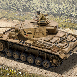 Pz III Ausf J ( commission artwork )